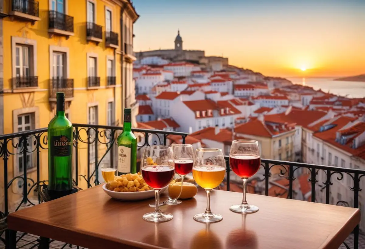 Vin- och ölprovningar i Lissabon – en smak av Portugal illustration