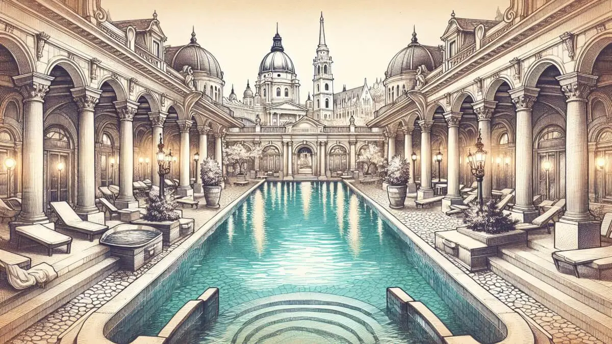 Lyxiga spahotell i Budapest